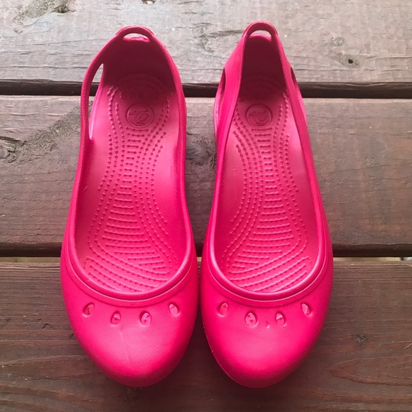 crocs kadee pink